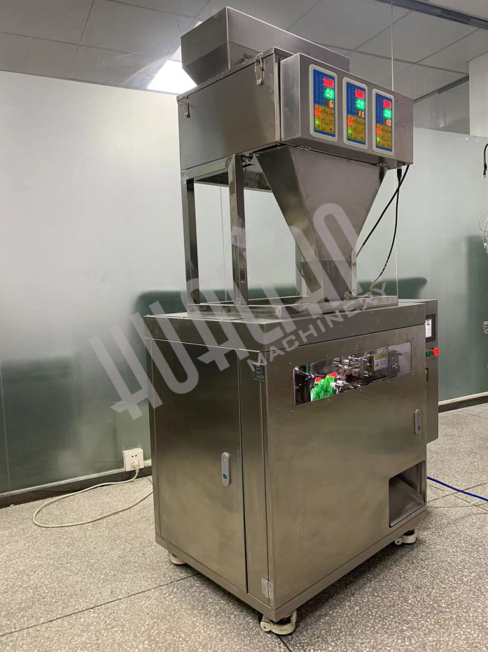 Мини дой-пак линия с весовым дозатором для пакетов с зип-локом HLDX-100 Hualian - Купить с доставкой по всей Беларуси