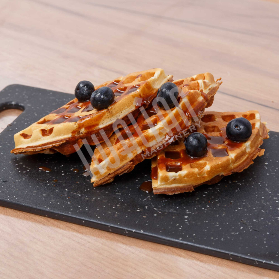 Вафельница для объемных вафель HWB-2 (2 секции, круг) Hualian - Купить с доставкой по всей Беларуси