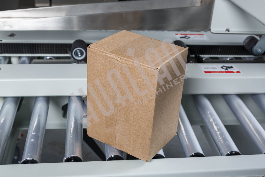 Полуавтоматический заклейщик коробов FXJ-2550X Hualian - Купить с доставкой по всей Беларуси