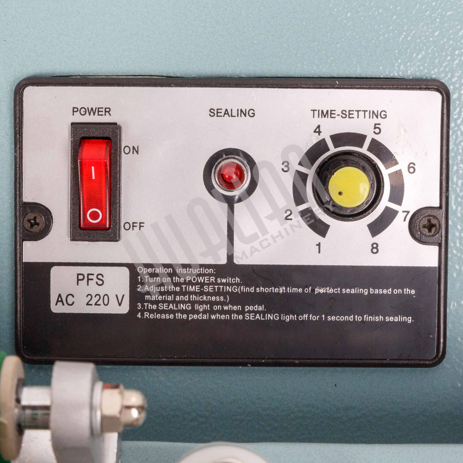 Ножной усиленный запайщик PFS-450С с датером Hualian - Купить с доставкой по всей Беларуси