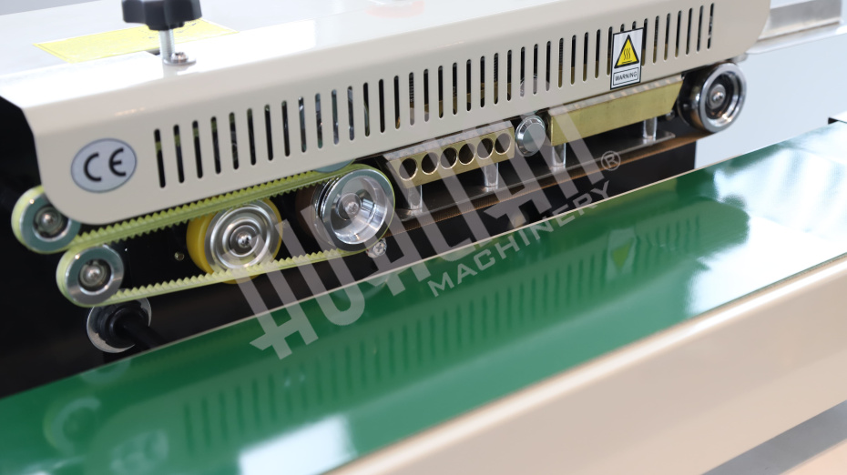 Роликовый конвейерный запайщик горизонтальный FRB-770I Hualian - Купить с доставкой по всей Беларуси