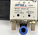 Пневмораспределитель 4V210-08/220V для DZ-800W QF HVT-550/DZF-5050 Hualian - Купить с доставкой по всей России - 2