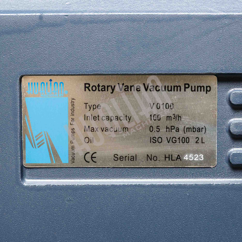 Вакуумный насос V0100 (HM), в сборе с двигателем, 100 м³/ч, 380 В, для DZ, HVC, HVT Hualian - Купить с доставкой по всей Беларуси