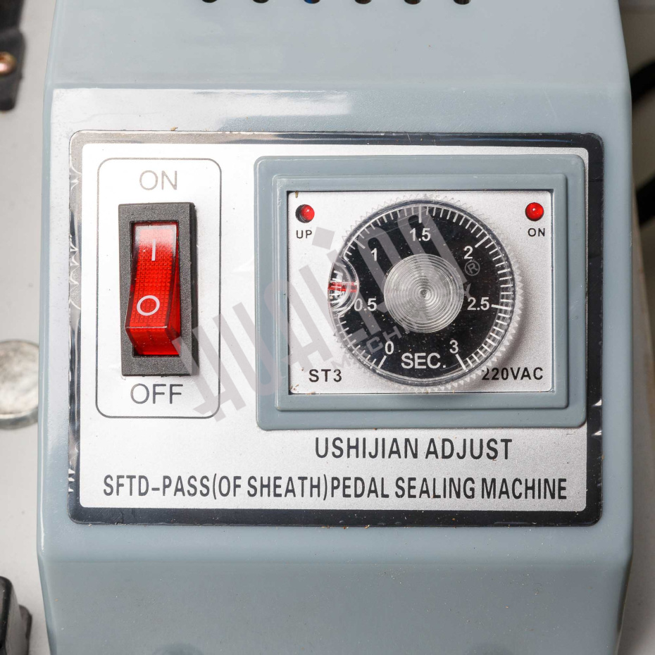 Ножной импульсный запайщик с обрезкой SFTD-1000 Hualian - Купить с доставкой по всей Беларуси