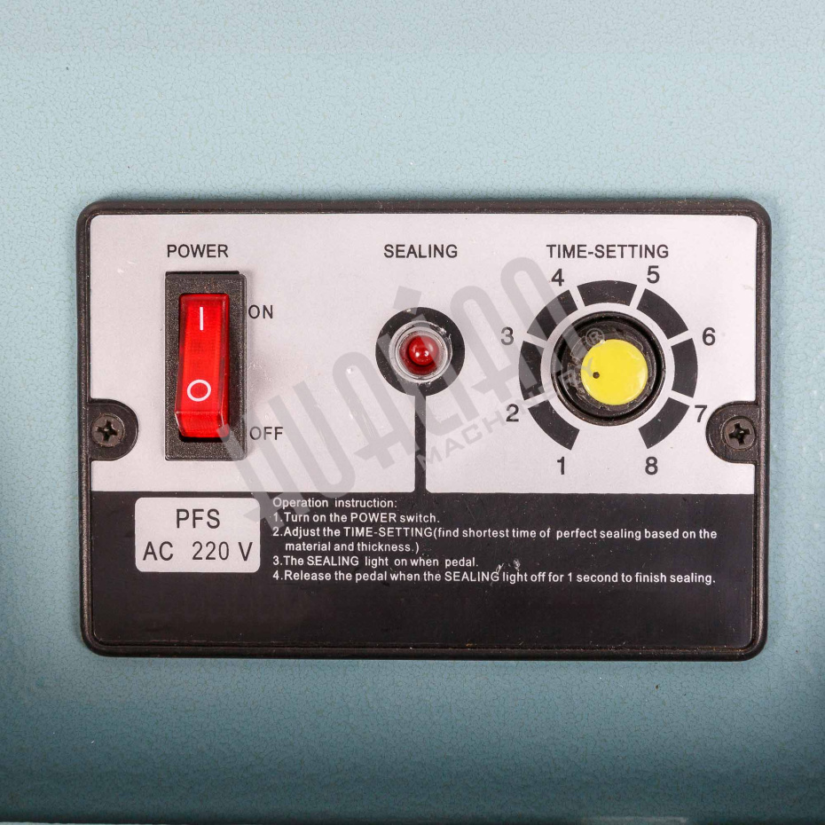 Ножной усиленный запайщик PFS-800 Hualian - Купить с доставкой по всей Беларуси