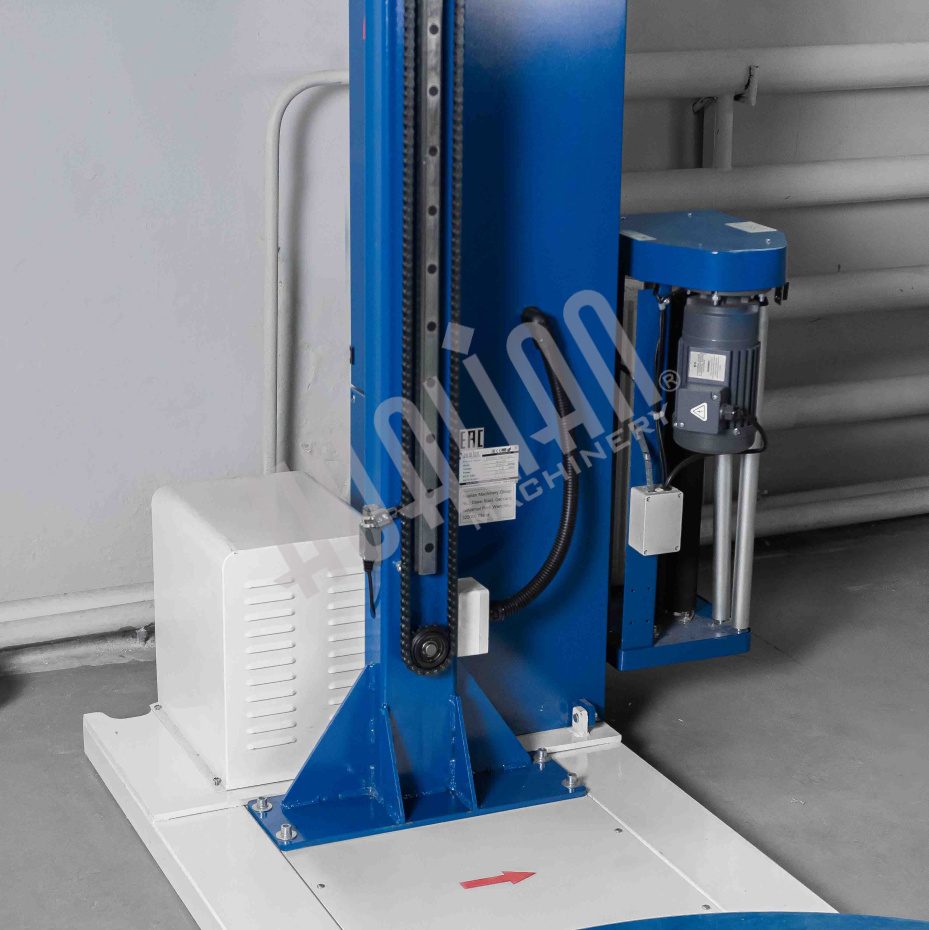 HL-1500P паллетоупаковщик (с моторизированной кареткой с престрейчем и прижимом) Hualian - Купить с доставкой по всей Беларуси