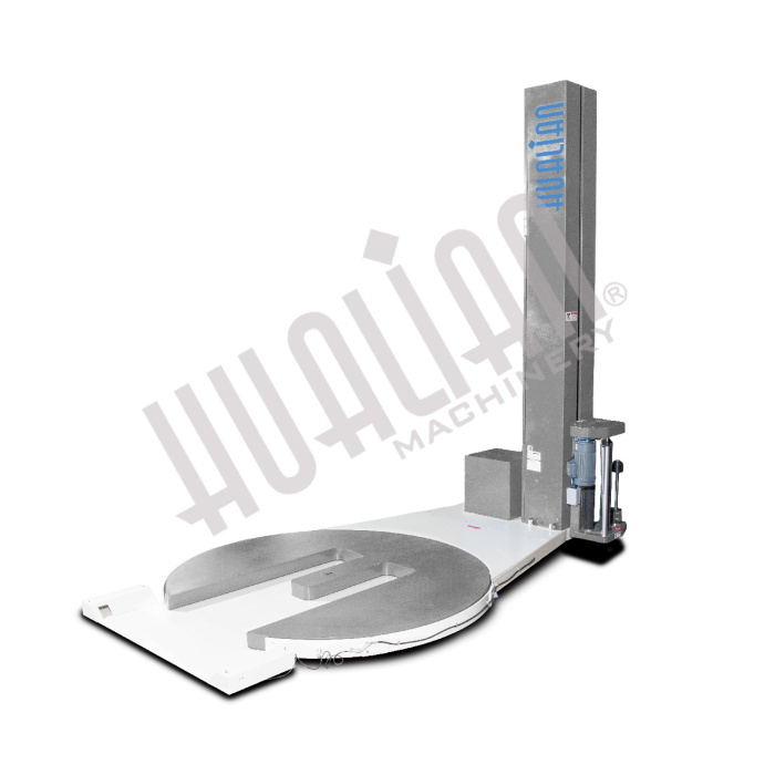 Паллетоупаковщик HL-1650F Economical с E-платформой с моторизированной кареткой с престрейчем Hualian - Купить с доставкой по всей Беларуси