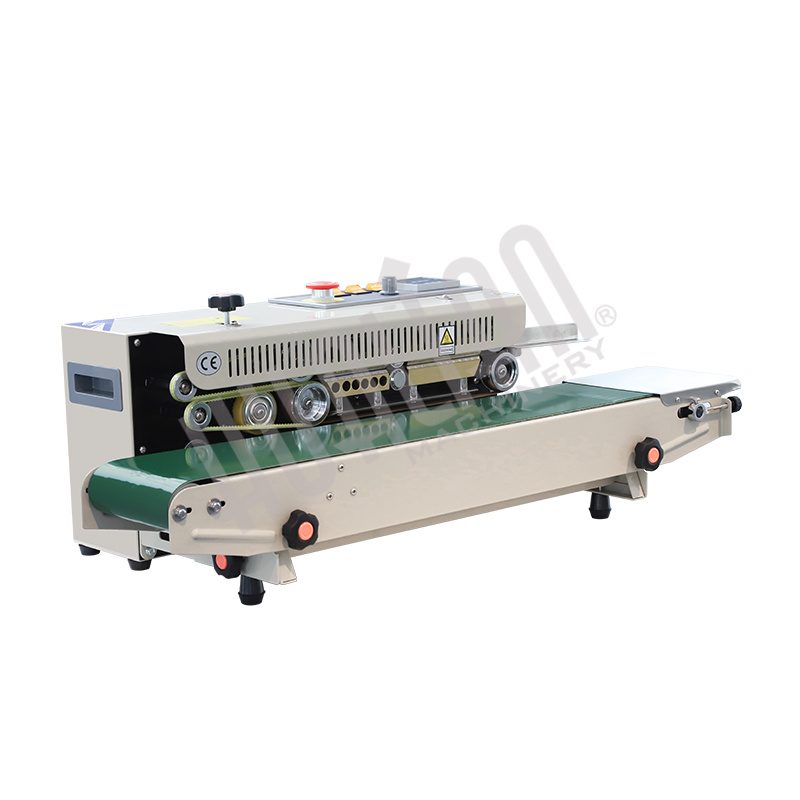 Роликовый конвейерный запайщик горизонтальный FRB-770I Hualian - Купить с доставкой по всей Беларуси