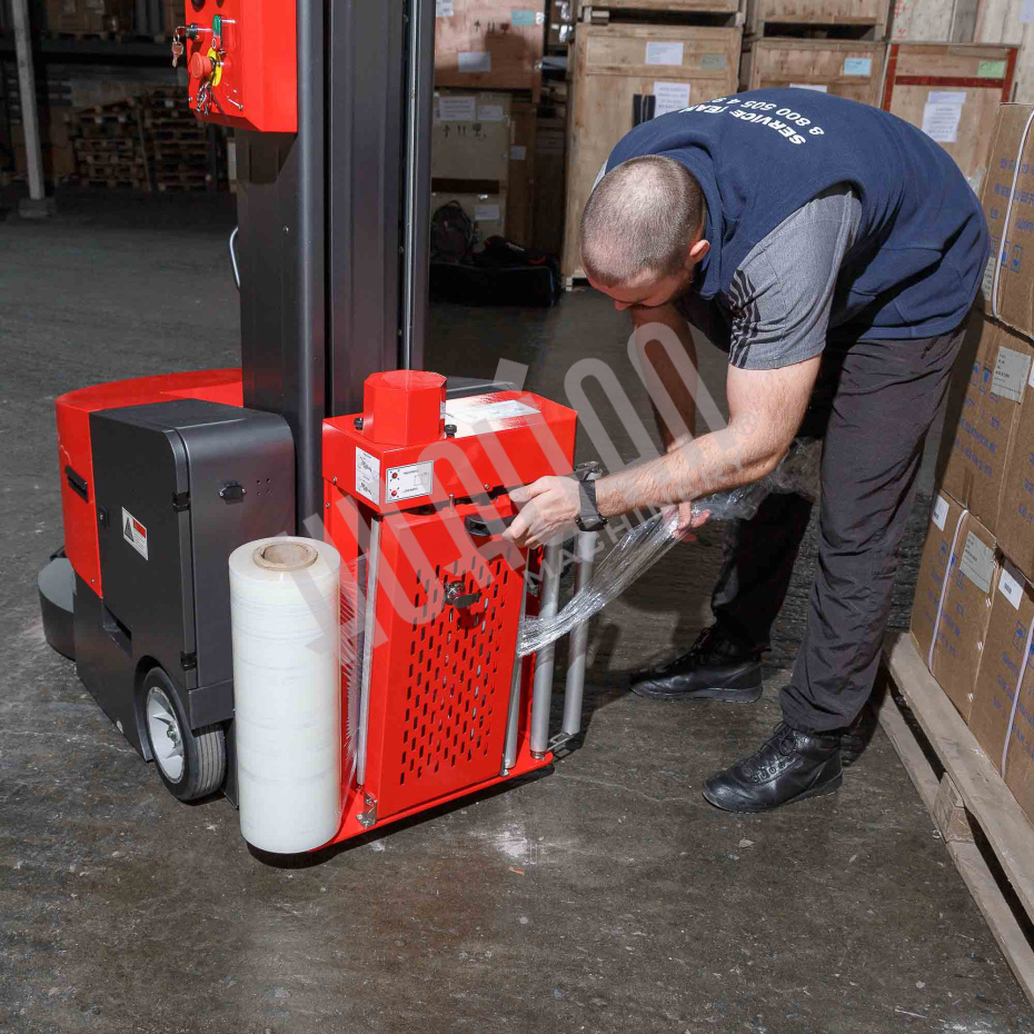 Мобильный обмотчик HL-600B NEW (каретка с предварительным растяжением) Hualian - Купить с доставкой по всей Беларуси