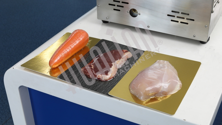 Ручной вакуумный пищевой скин-упаковщик HLV-300VST (глубина лотка 55 мм) Hualian - Купить с доставкой по всей Беларуси