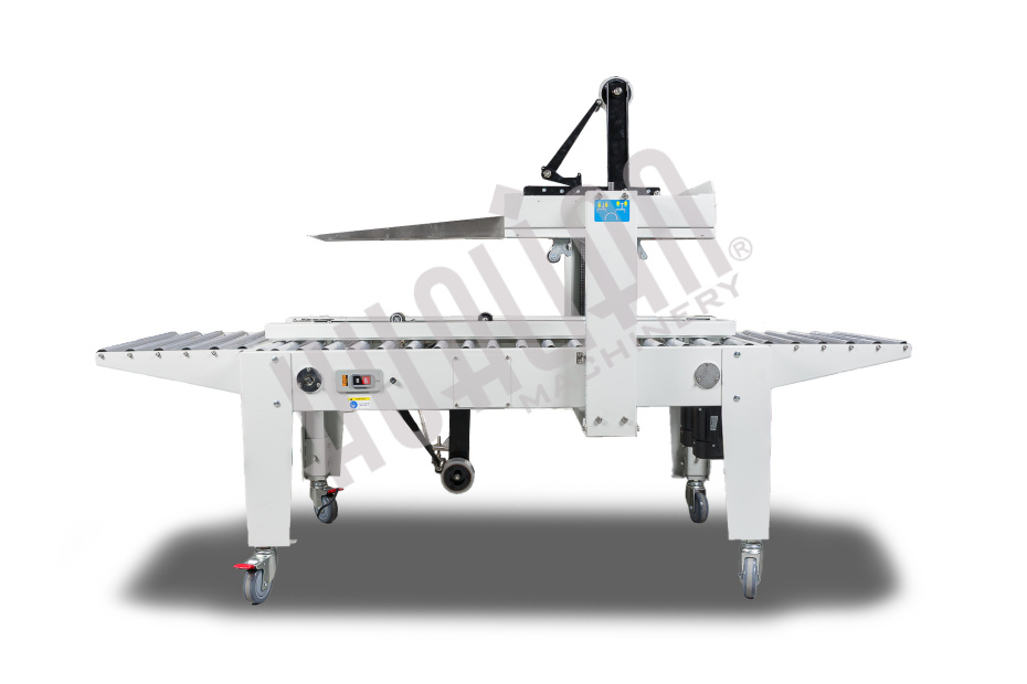 Полуавтоматический заклейщик коробов FXJ-2550X Hualian - Купить с доставкой по всей Беларуси