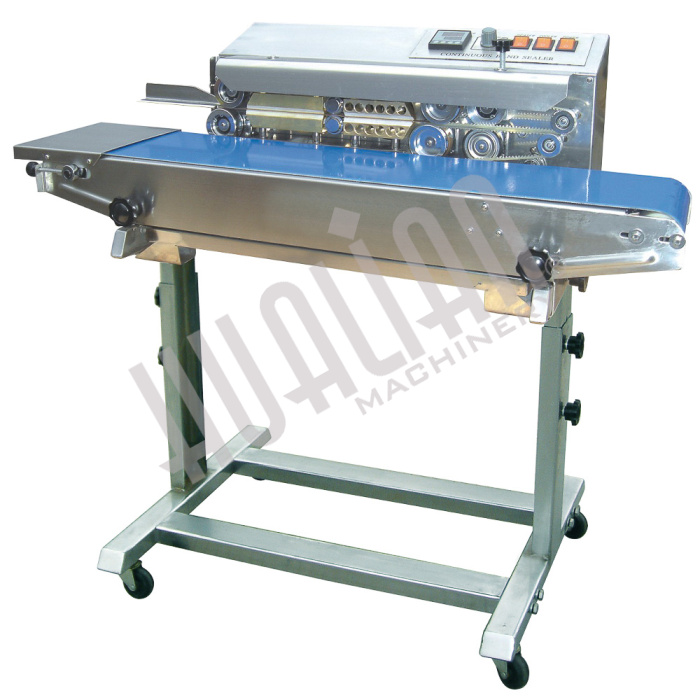 Роликовый конвейерный запайщик горизонтальный на консоли FR-770III Hualian - Купить с доставкой по всей Беларуси