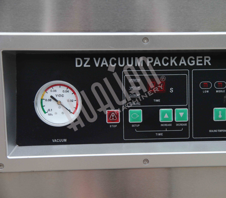 Напольный вакуумный упаковщик DZ-400/2F (нерж.) Hualian - Купить с доставкой по всей Беларуси