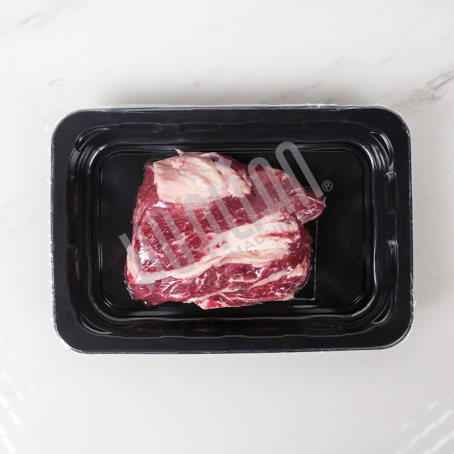 Полуавтоматический запайщик лотков (4 лотка,187*137*40) HVT-550M/4 (нерж., СКИН) Hualian - Купить с доставкой по всей Беларуси