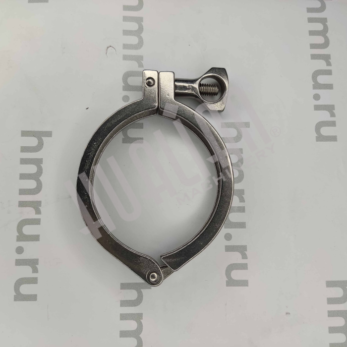 Хомут быстроразъёмного соединения CLAMP SMS 3" (91 мм) Hualian - Купить с доставкой по всей Беларуси