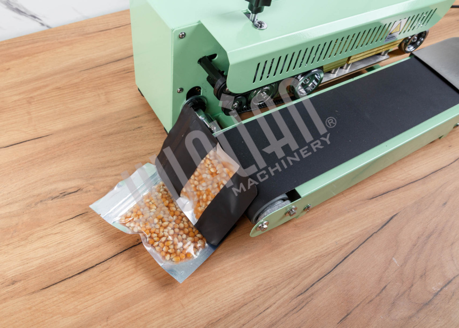 Роликовый мини запайщик ES-622 (с конвейером) Hualian - Купить с доставкой по всей Беларуси