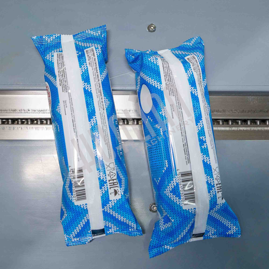 Автоматическая горизонтальная упаковочная машина DXDZ-250D NEW (1 нож, bag L 120-280mm, S 250mm, H - 40 mm) Hualian - Купить с доставкой по всей Беларуси