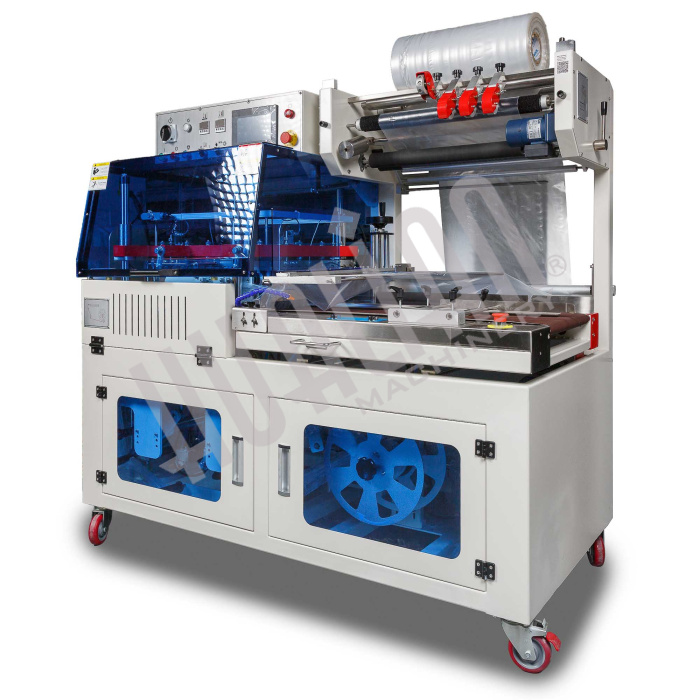 Автоматический аппарат для запайки и обрезки BSF-5640LV (ПЭ и ПОФ пленка, высота до  190  мм) Hualian - Купить с доставкой по всей Беларуси