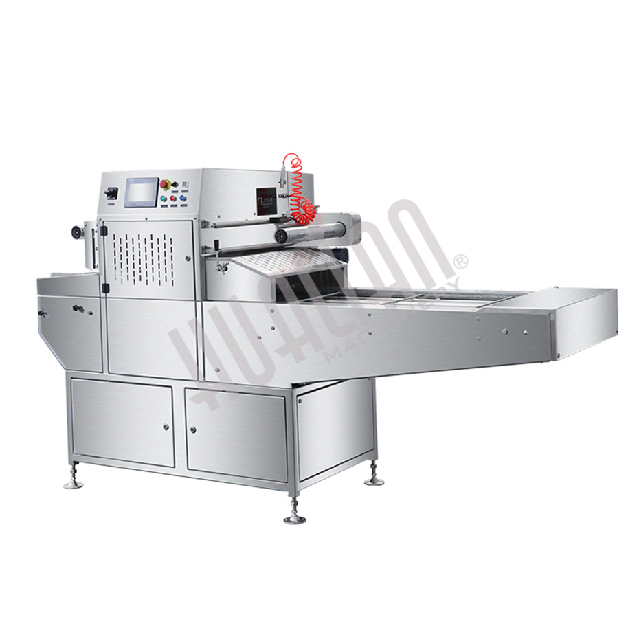  Автоматический запайщик лотков с функцией вакуумной газации HVT-450A/2 V2 (нерж., лоток 210*148) Hualian - Купить с доставкой по всей Беларуси