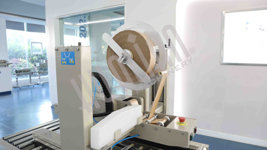 Автоматический заклейщик коробов с активируемой водой лентой FXW-6050 Hualian - Купить с доставкой по всей Беларуси